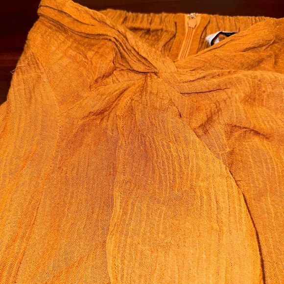 Faithfull the Brand Brown Wrap Maxi Skirt - Picture 6 of 8